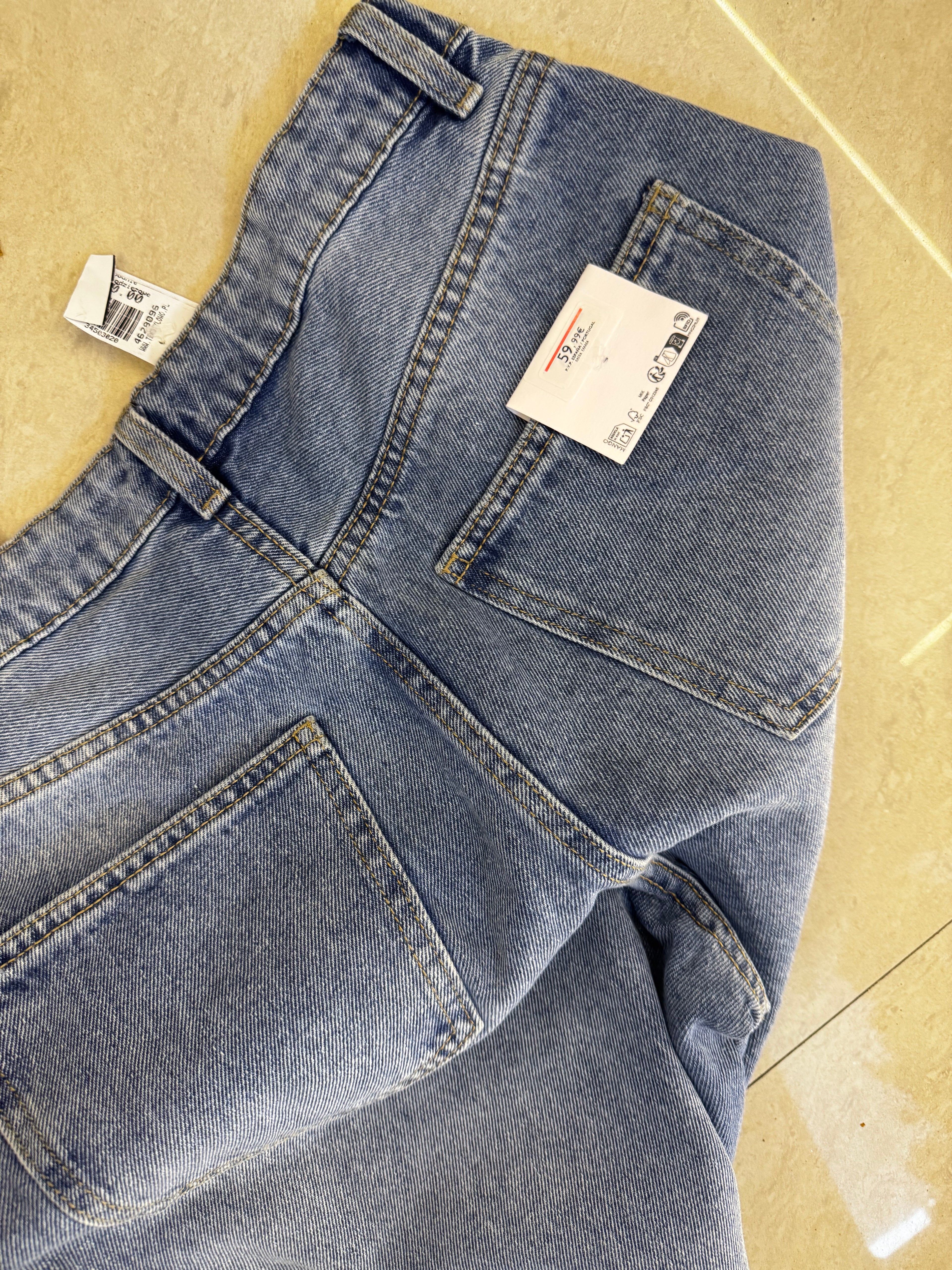11) Vintage jeans waist:30/l:42/inceam:13/hips:40