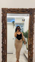 60 Summer Crochet Skirt 24-28 waist/l: 35