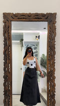 18 Pinterest Denim Skirt34 waist/l:32