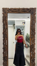 52 Pinterest Denim Skirt 30 waist/l:33
