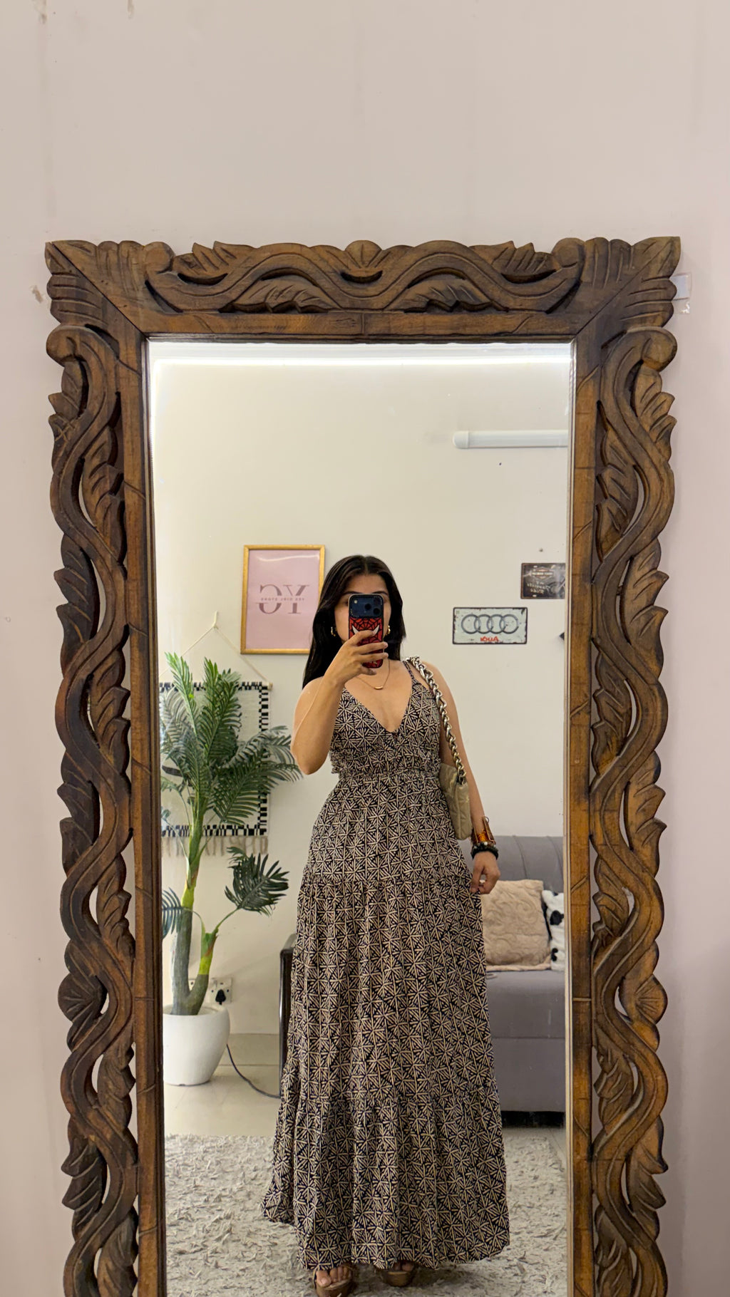 27 classy summer dress 28-32bust/49L