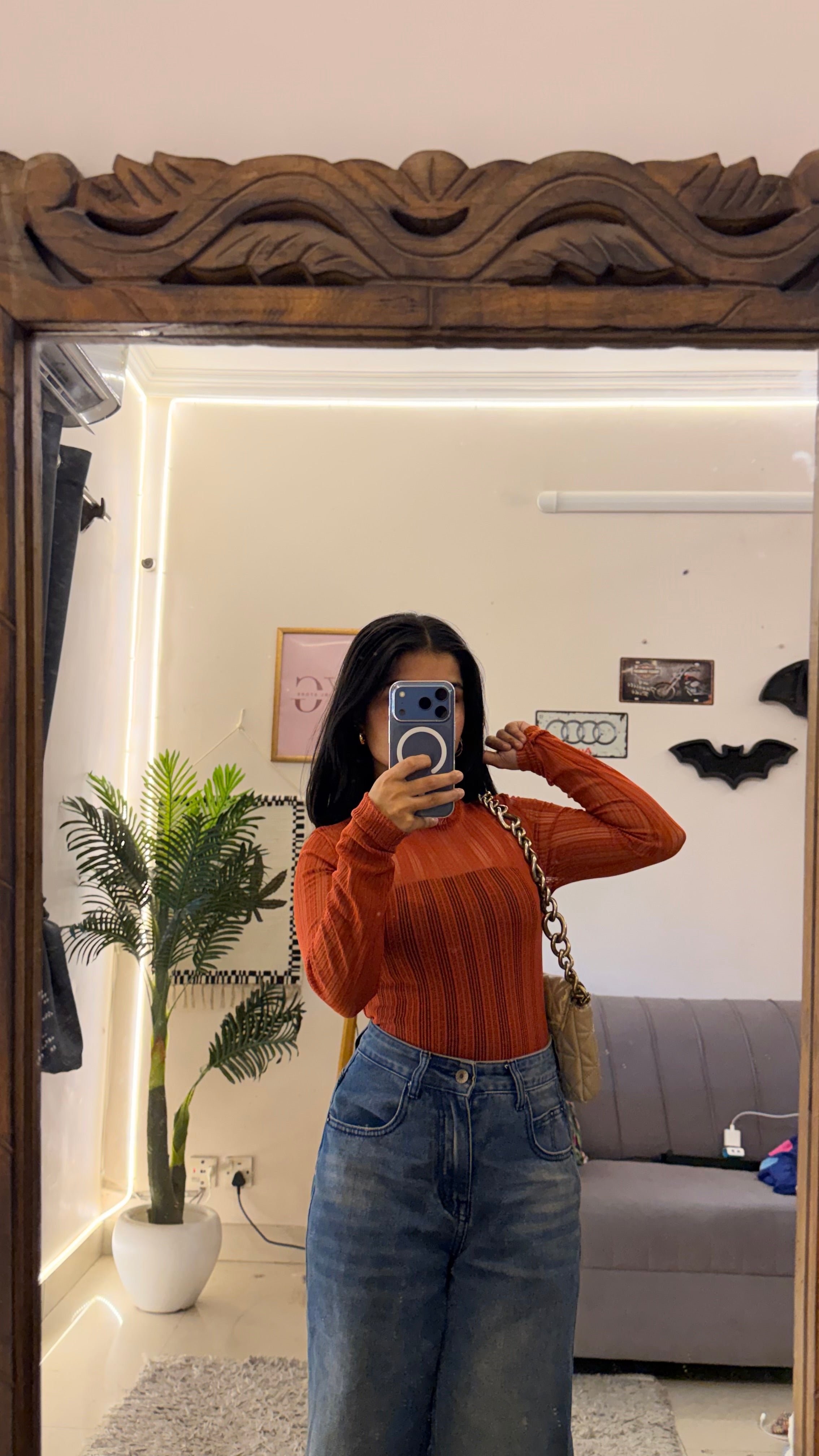 5 summer top mesh 28-32 bust