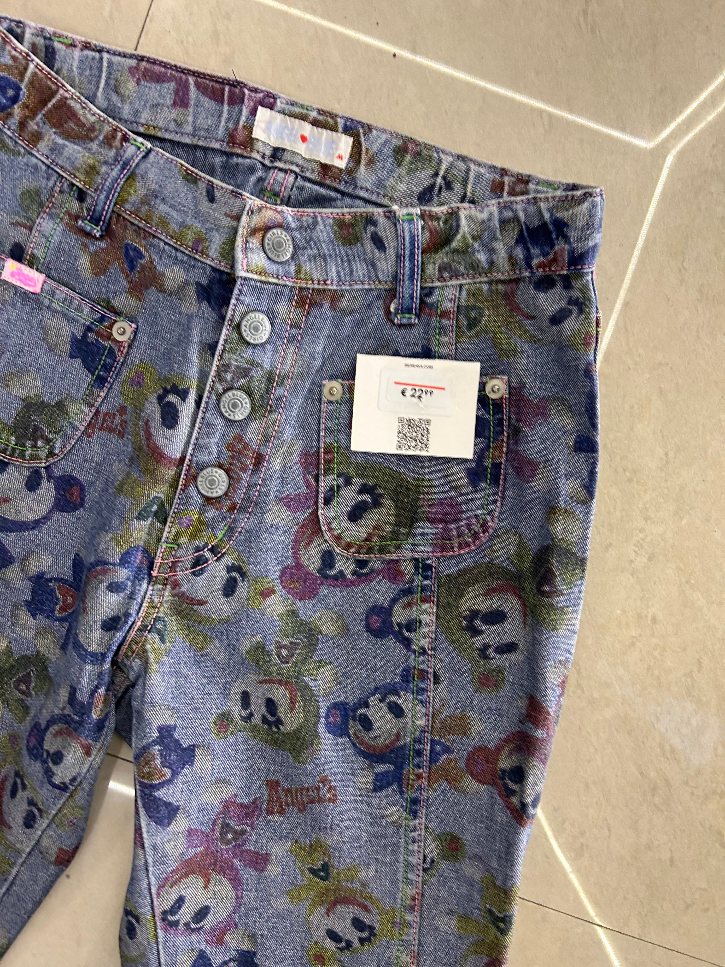 24) Vintage jeans:25/l:37/inceam:11/hips:34