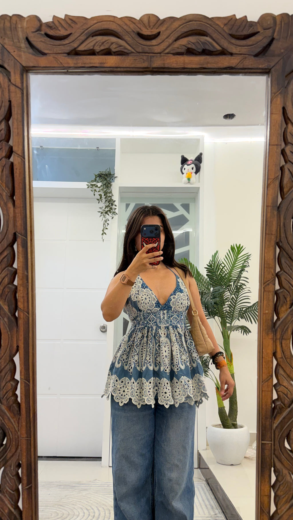 15 indo western top 32-34 bust ( heavy work)