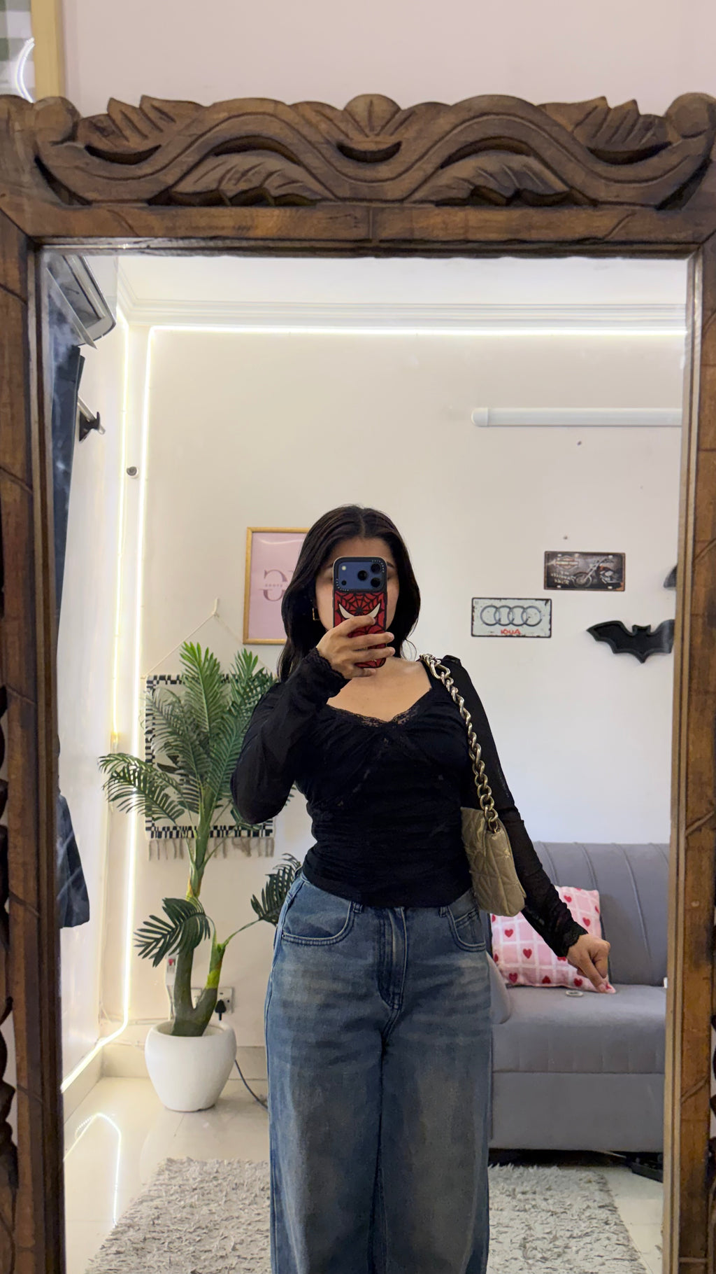 97 cute retro top 28-32 bust padded