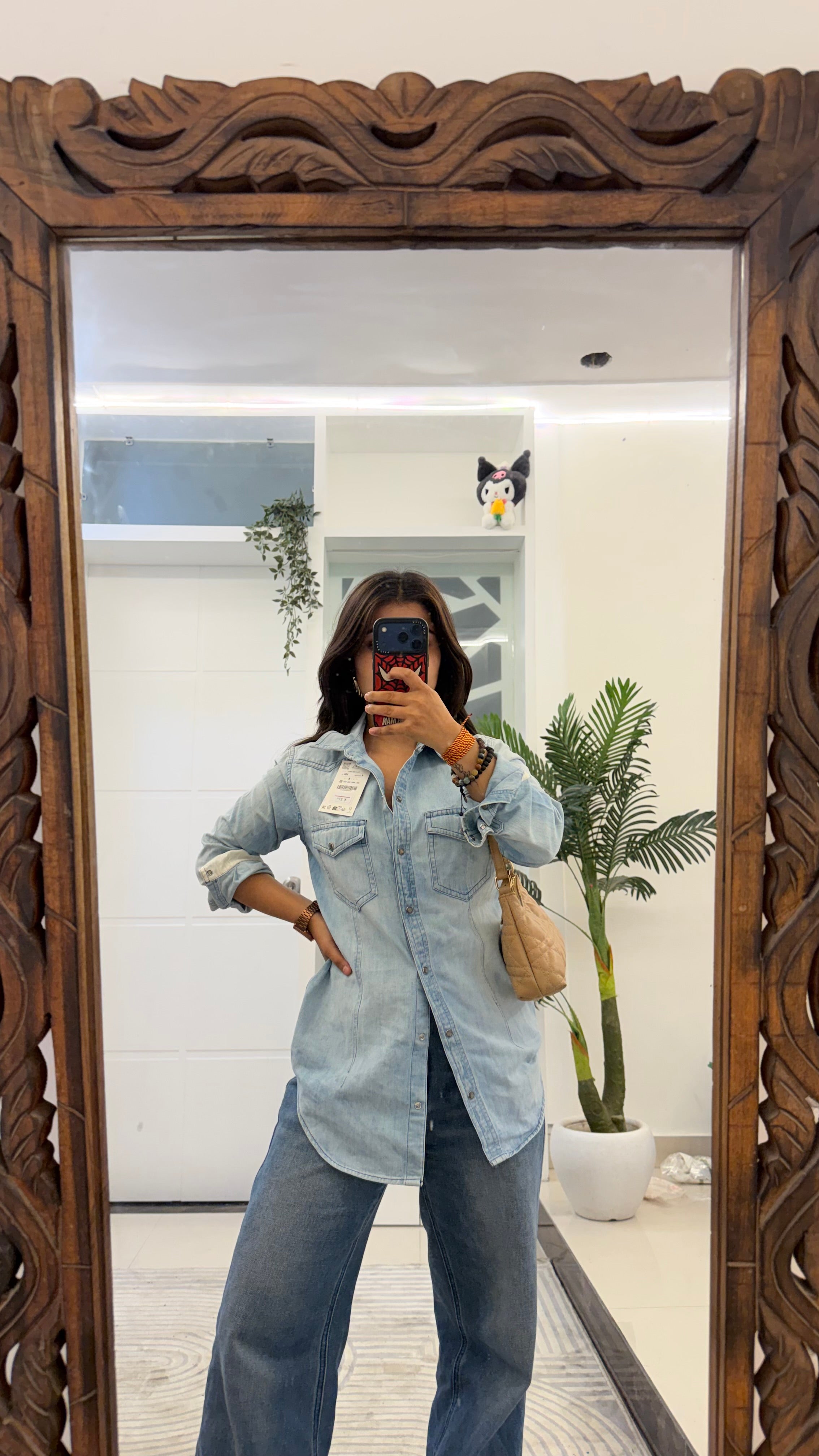 23 denim shirt 28-32 bust
