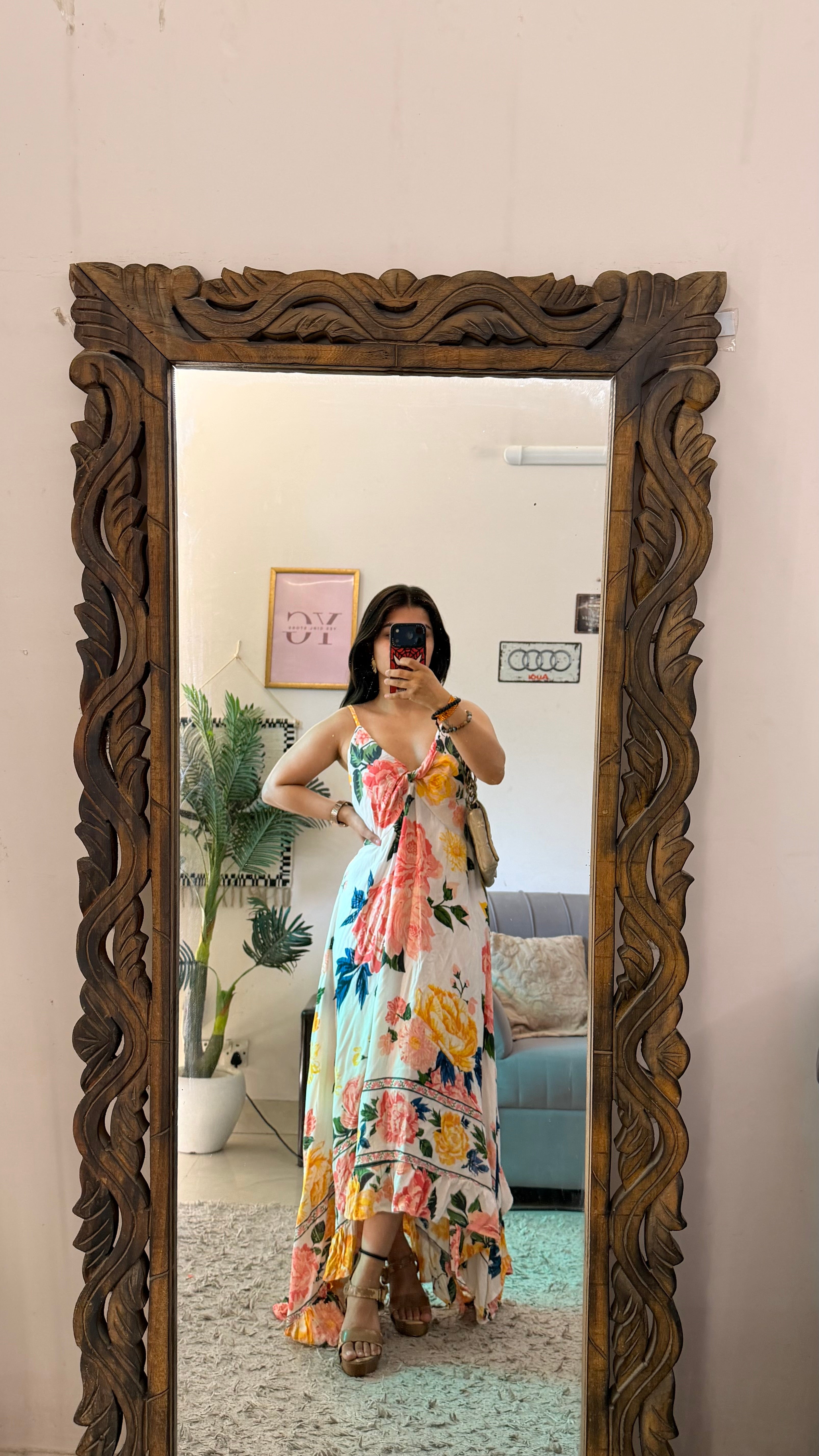 169 classy summer dress bust36-38/53L
