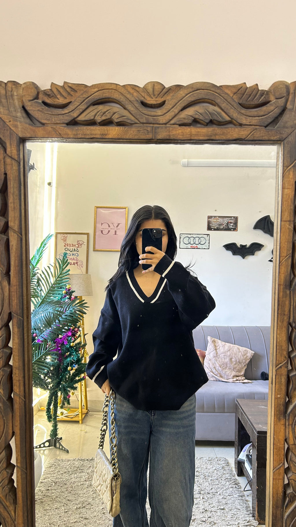 9 cute sweater mango L