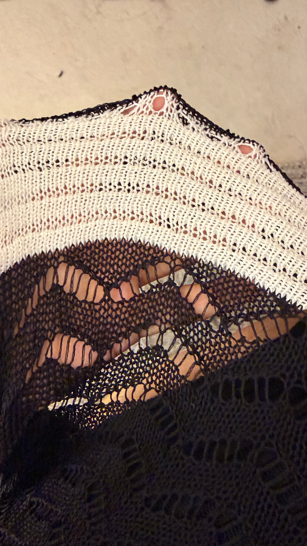 52 Bodycon crochet dress without lining 32-34 bust /l:48