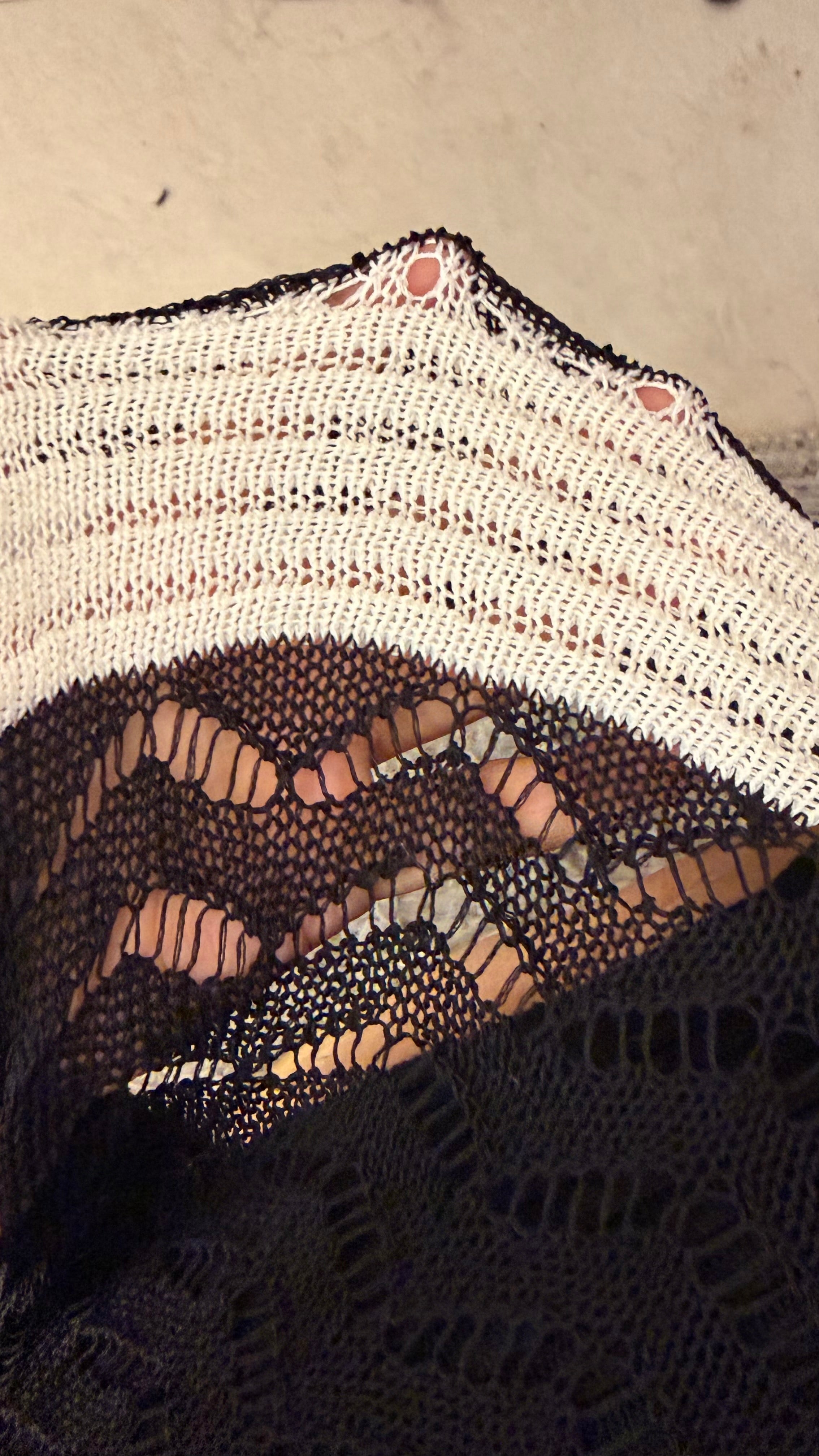 52 Bodycon crochet dress without lining 32-34 bust /l:48