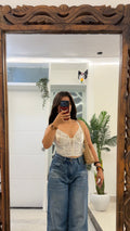29) corset top 30-32 bust