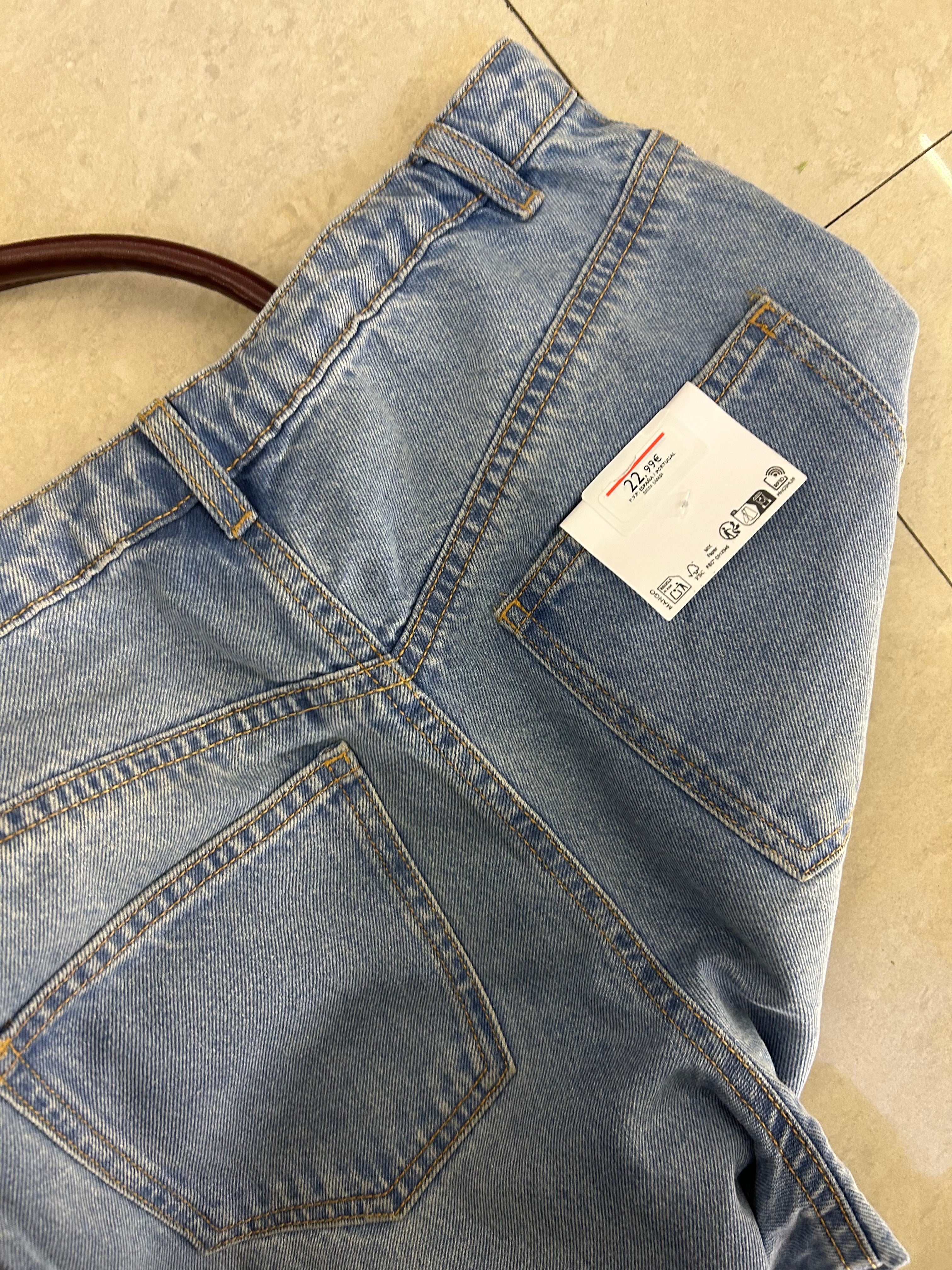 18) Vintage jeans waist:27/length:41/ highwaist:13/hips:35