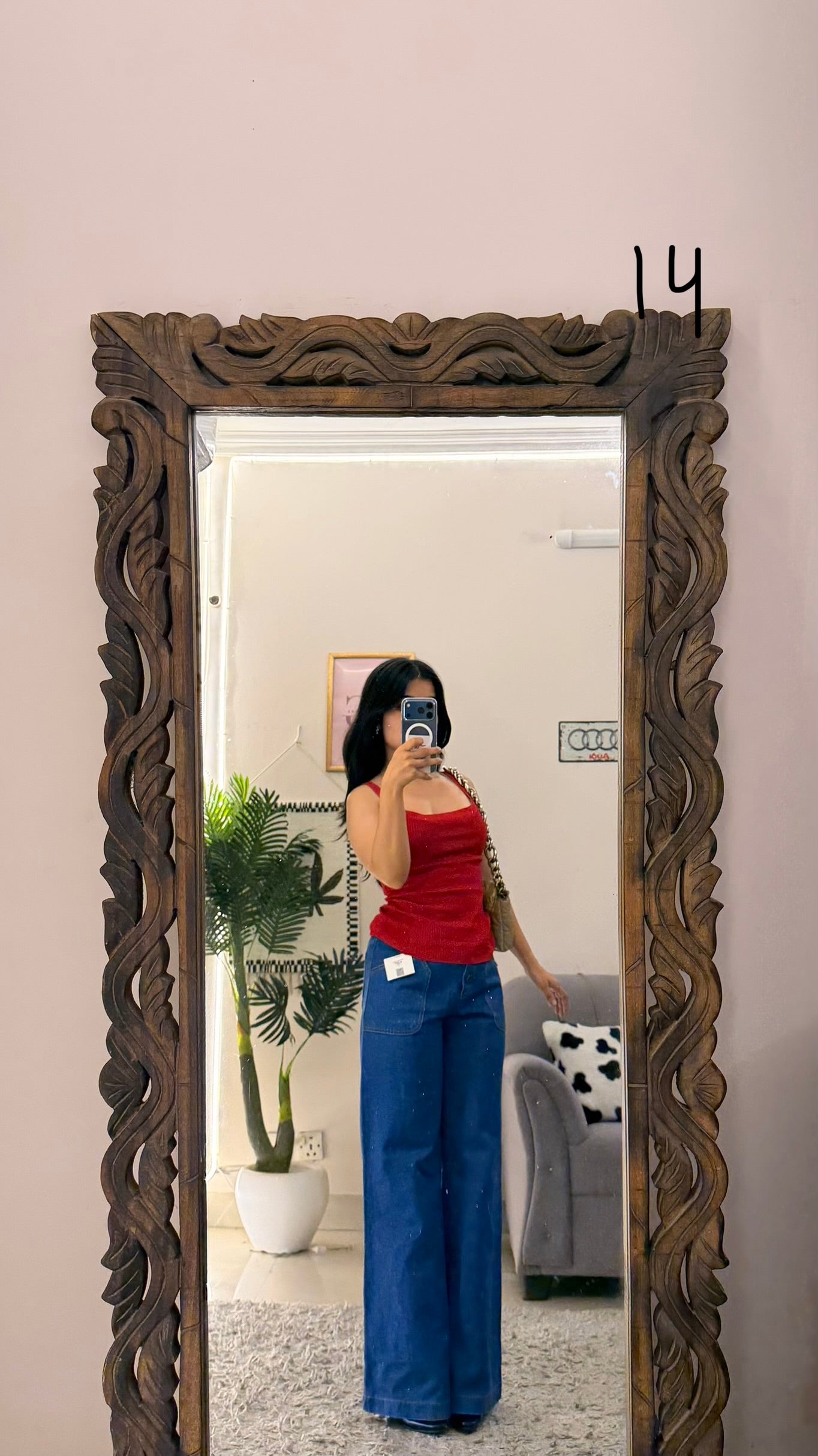 14 Vintage Jeans W28/L37/Hips36/Thighs20/Raise10