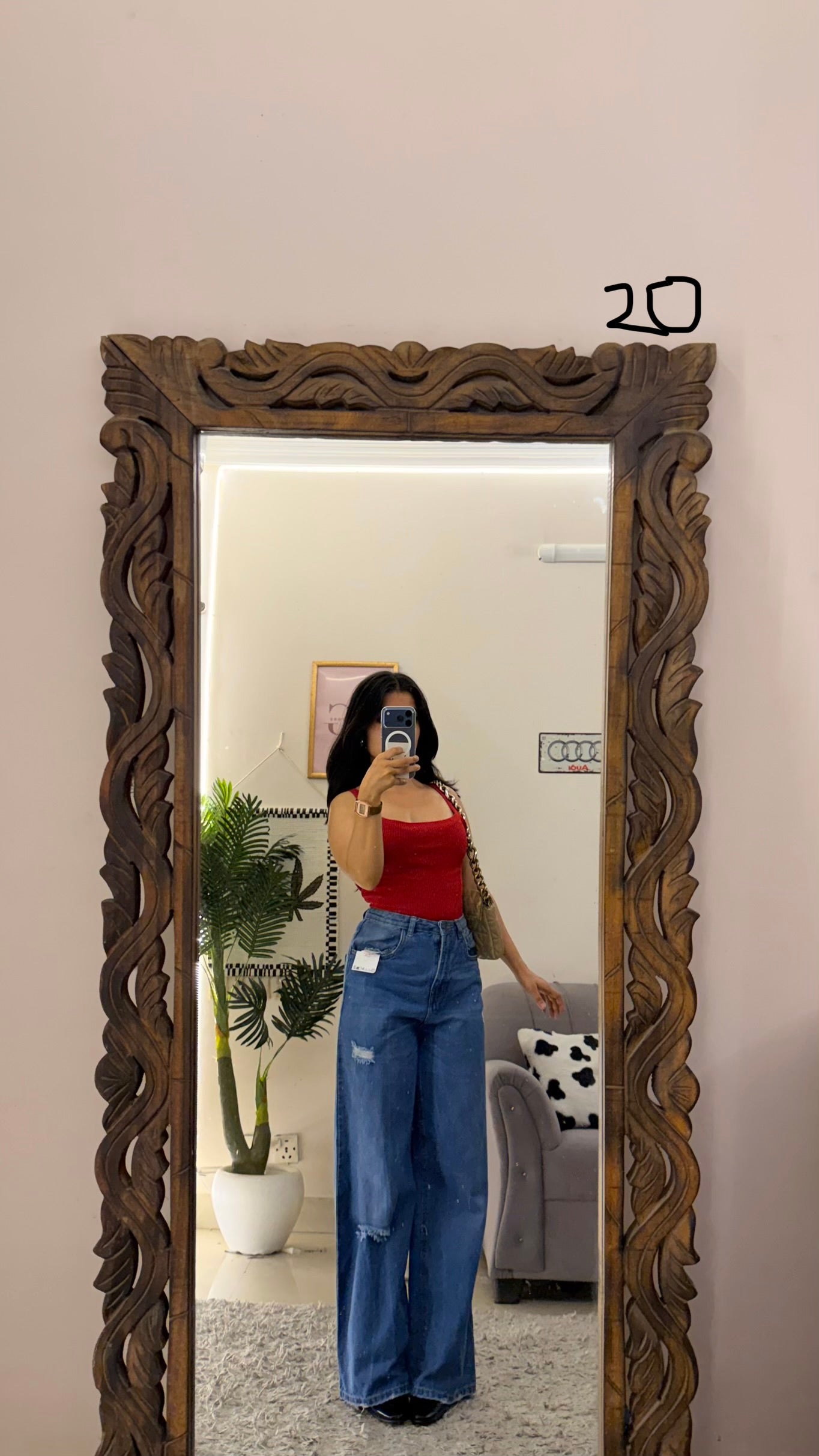 20 Vintage Jeans W28/L38/Hips34/Thighs22/Raise12