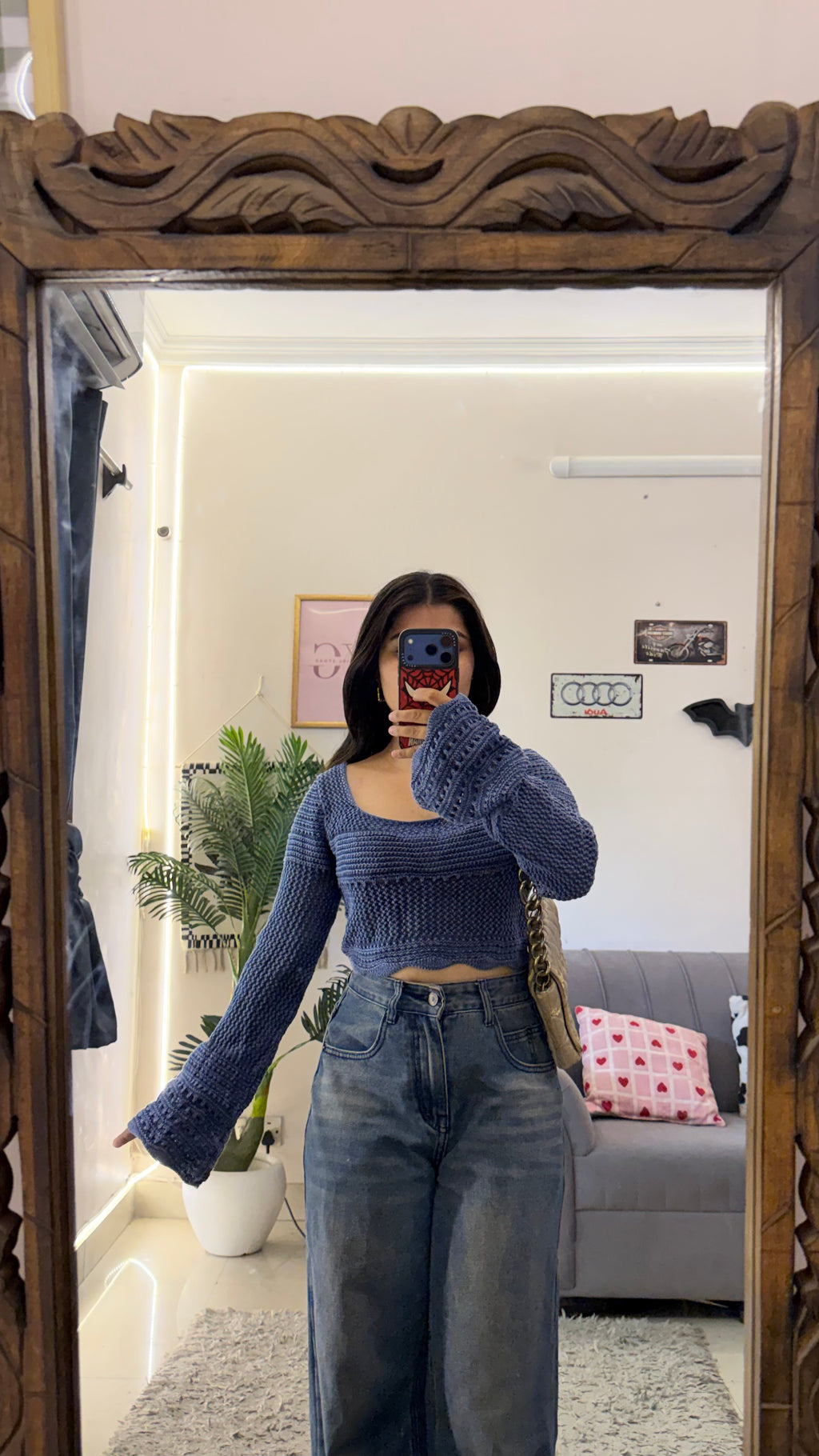 94 cute retro top 30-32 bust
