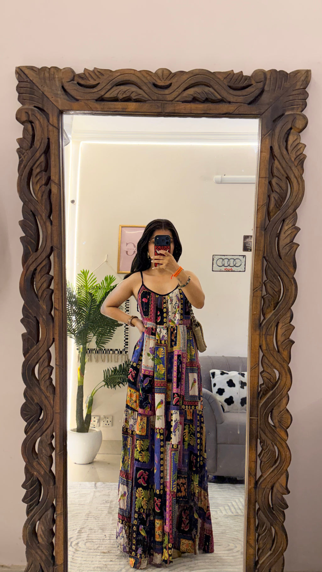 107 summer dress free size 30-36 bust /l:51