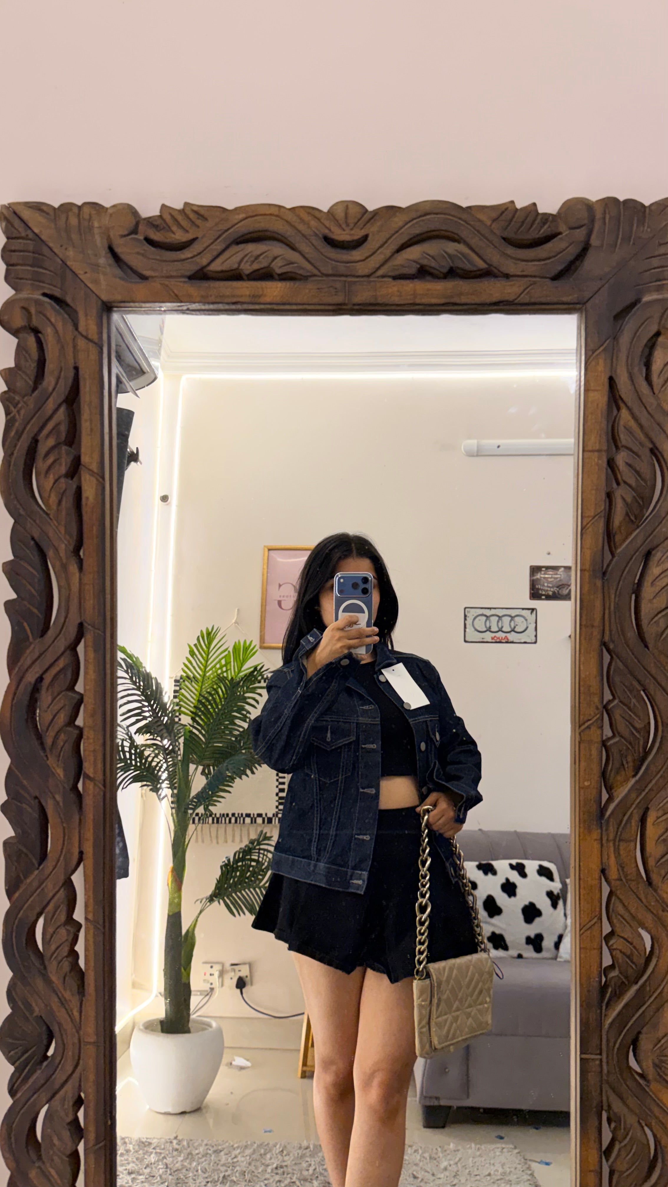 7 Denim jacket up to bust32/L19