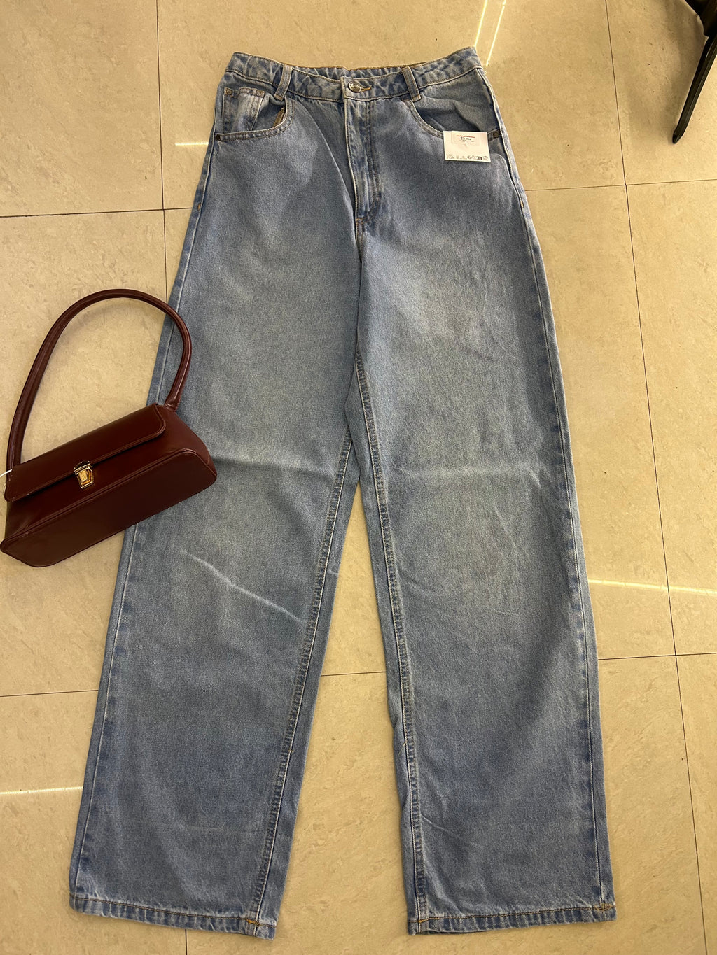 18) Vintage jeans waist:27/length:41/ highwaist:13/hips:35