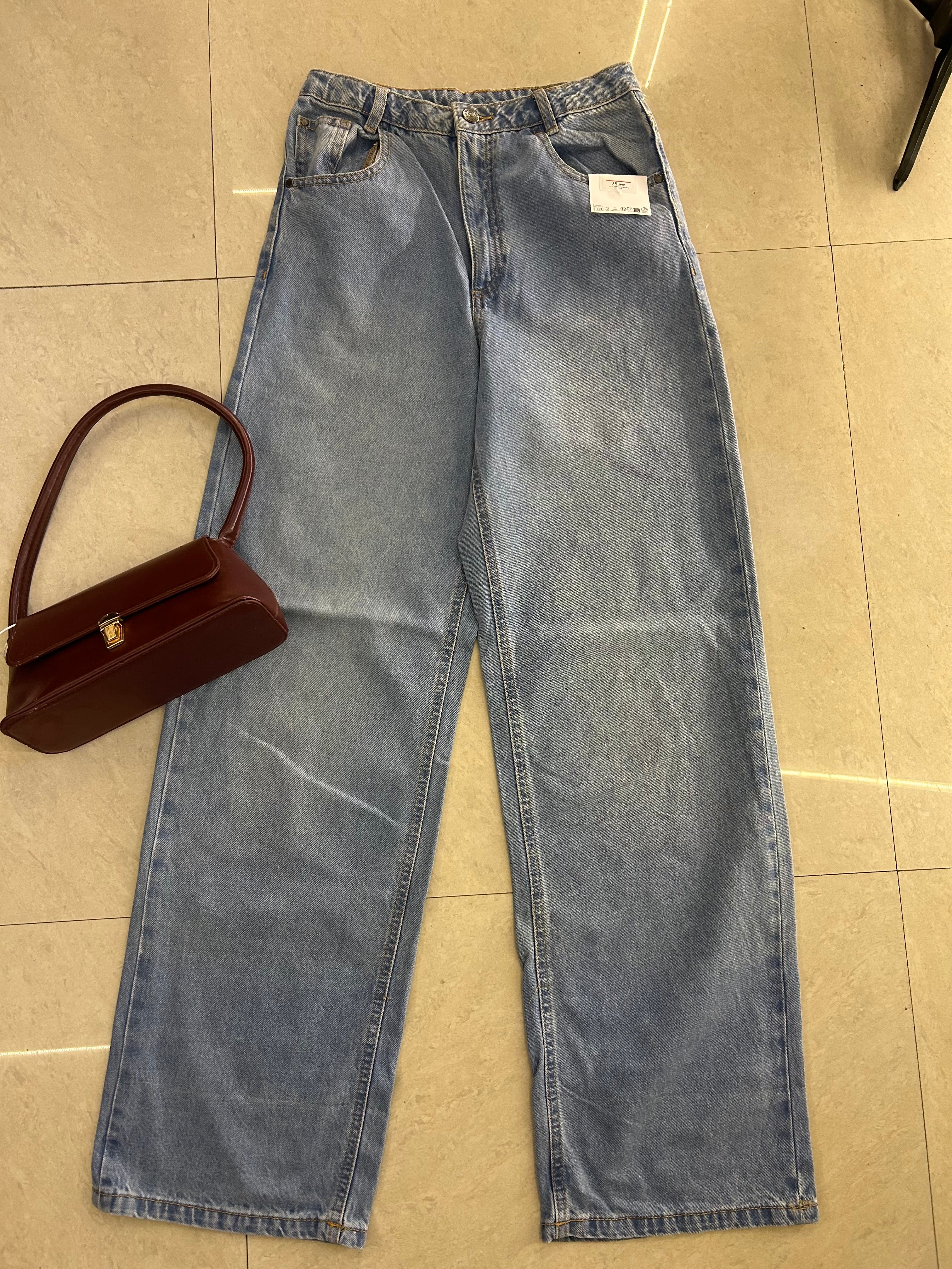 18) Vintage jeans waist:27/length:41/ highwaist:13/hips:35