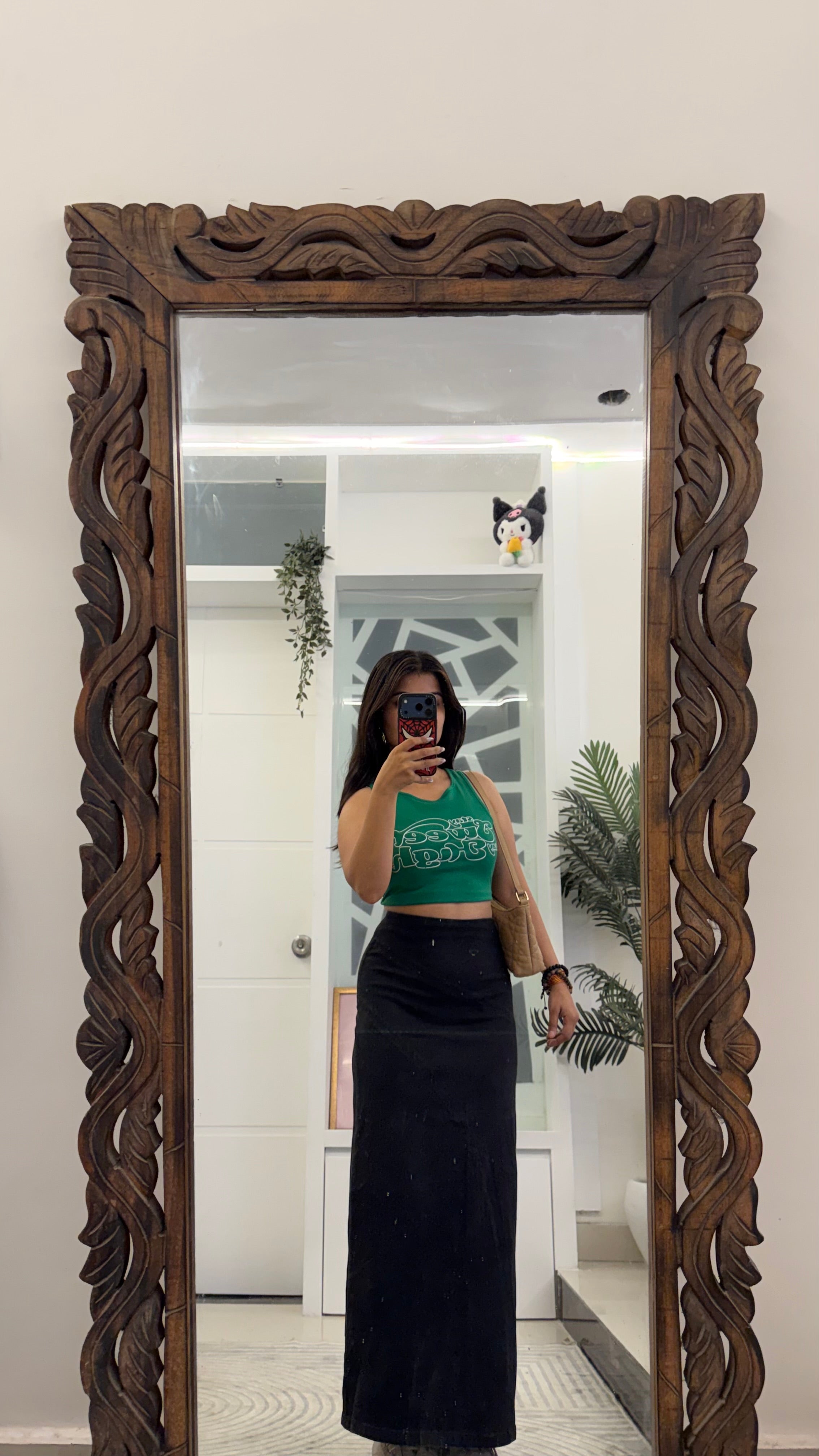 45 Denim Skirt 26 waist/l:36