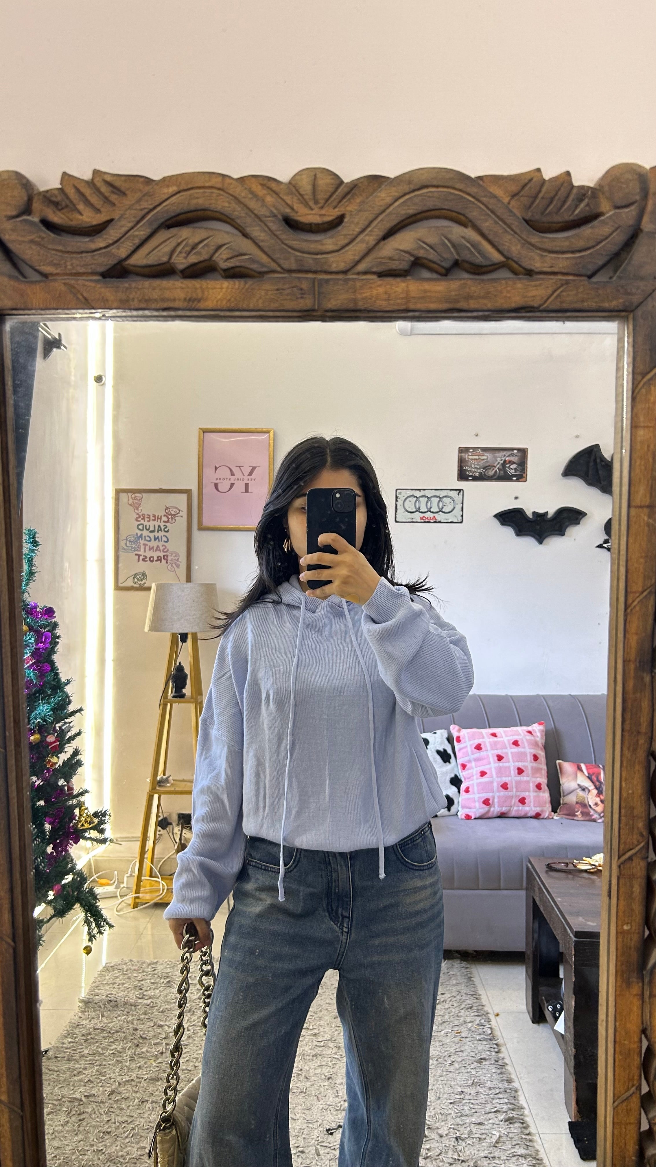 80 Cute hoodie Sweater S