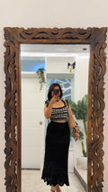 67 Summer Crochet Skirt 26-30 waist/l: 30