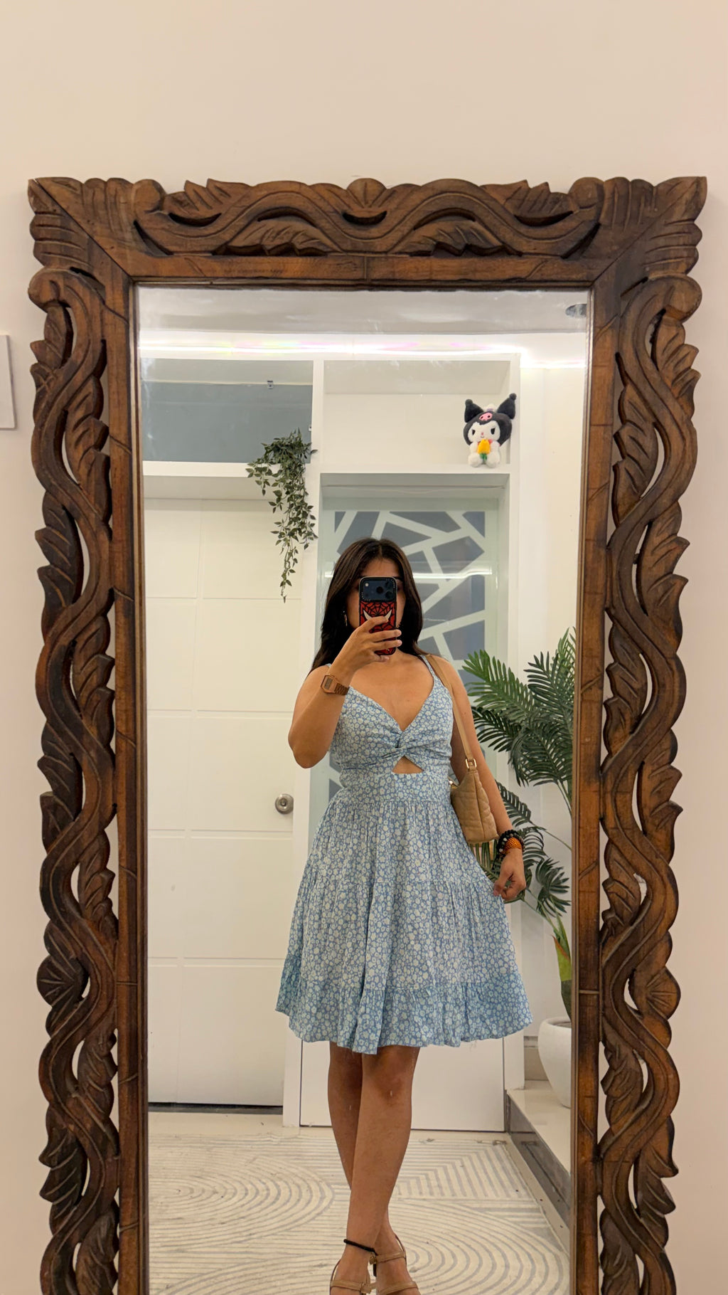 80 Summer Dress 32-34 bust/l:34