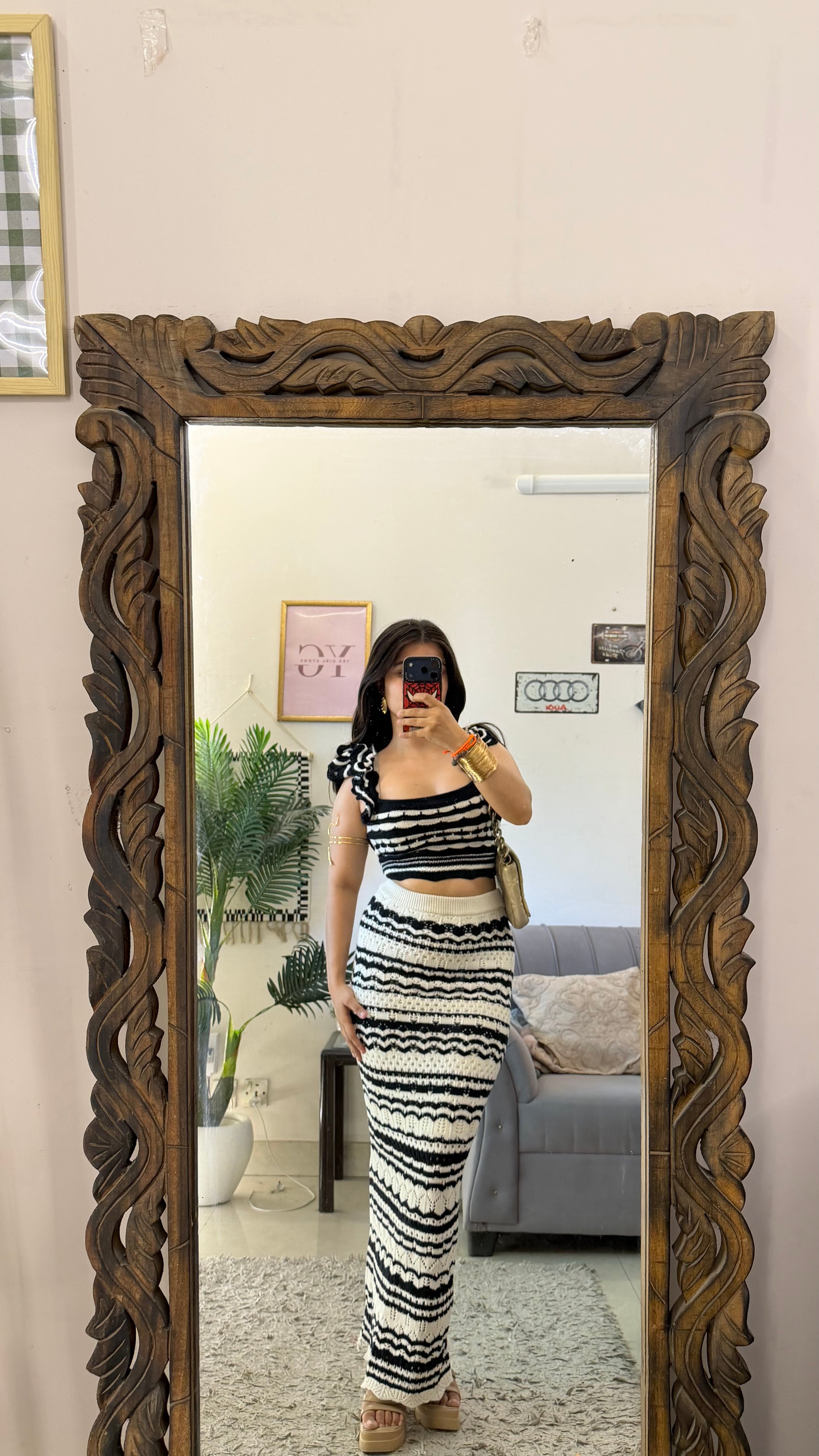 44) crochet skirt
