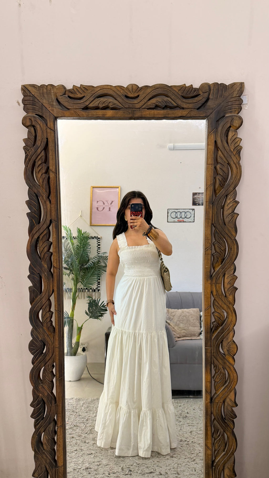 136 classy Summer dress Bust26-30/51L