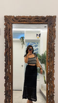 68 Summer Crochet Skirt 24-30 waist/l:34