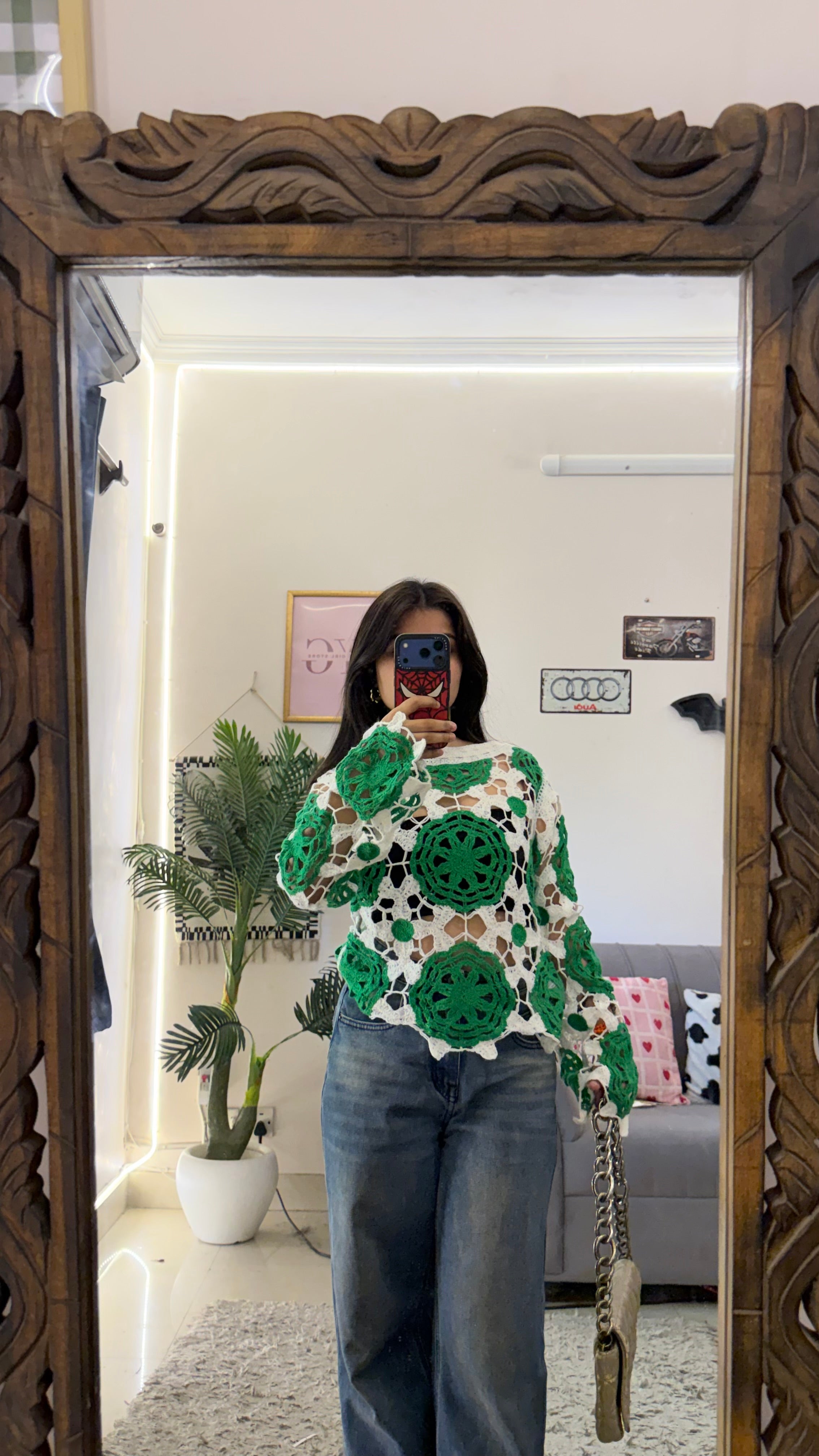 156 cute retro top 30-35 bust