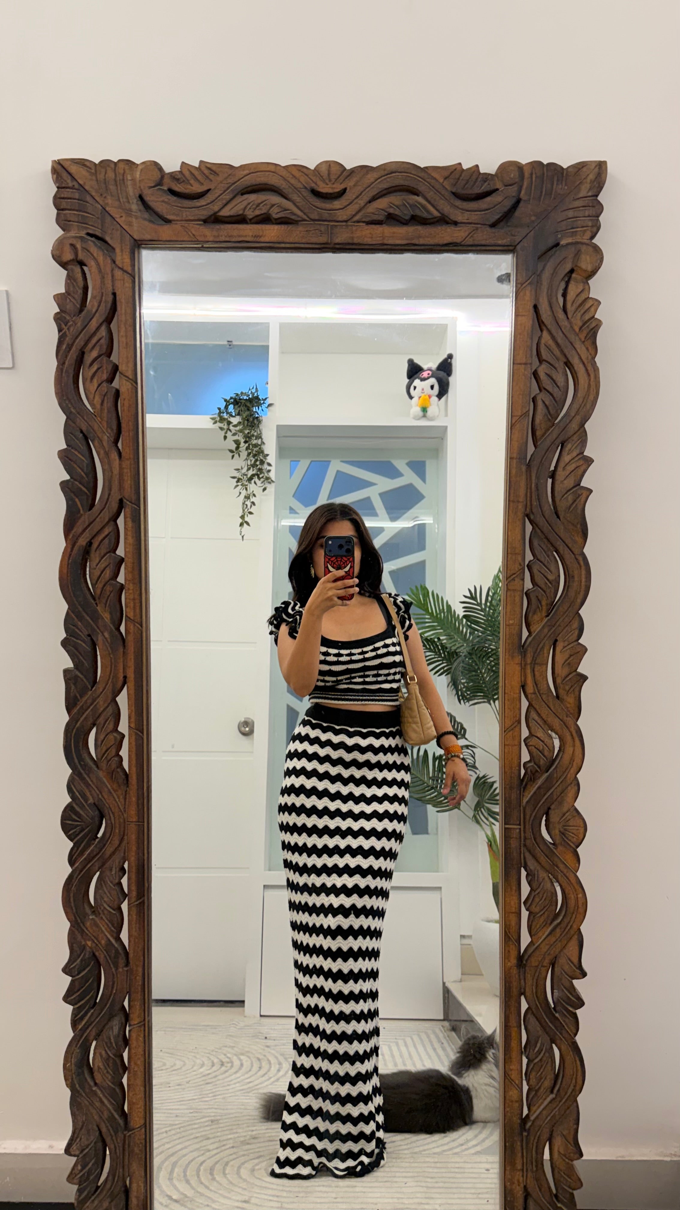 65 Summer crochet skirt 32-36 waist/l: 45