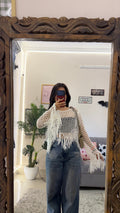 153 Cute retro top 30-35 bust