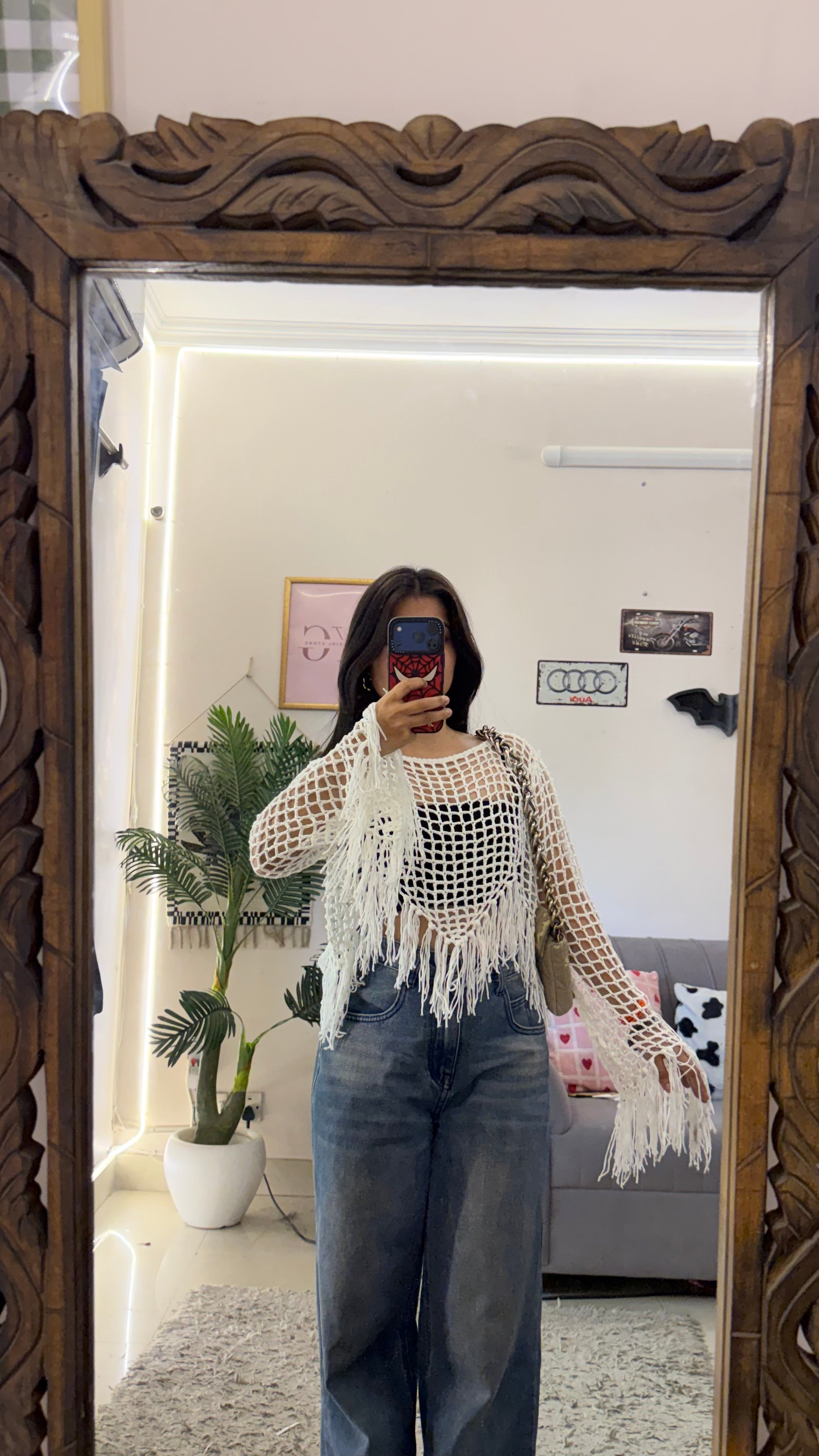 153 Cute retro top 30-35 bust