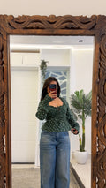 153 cute summer top 30-34 bust