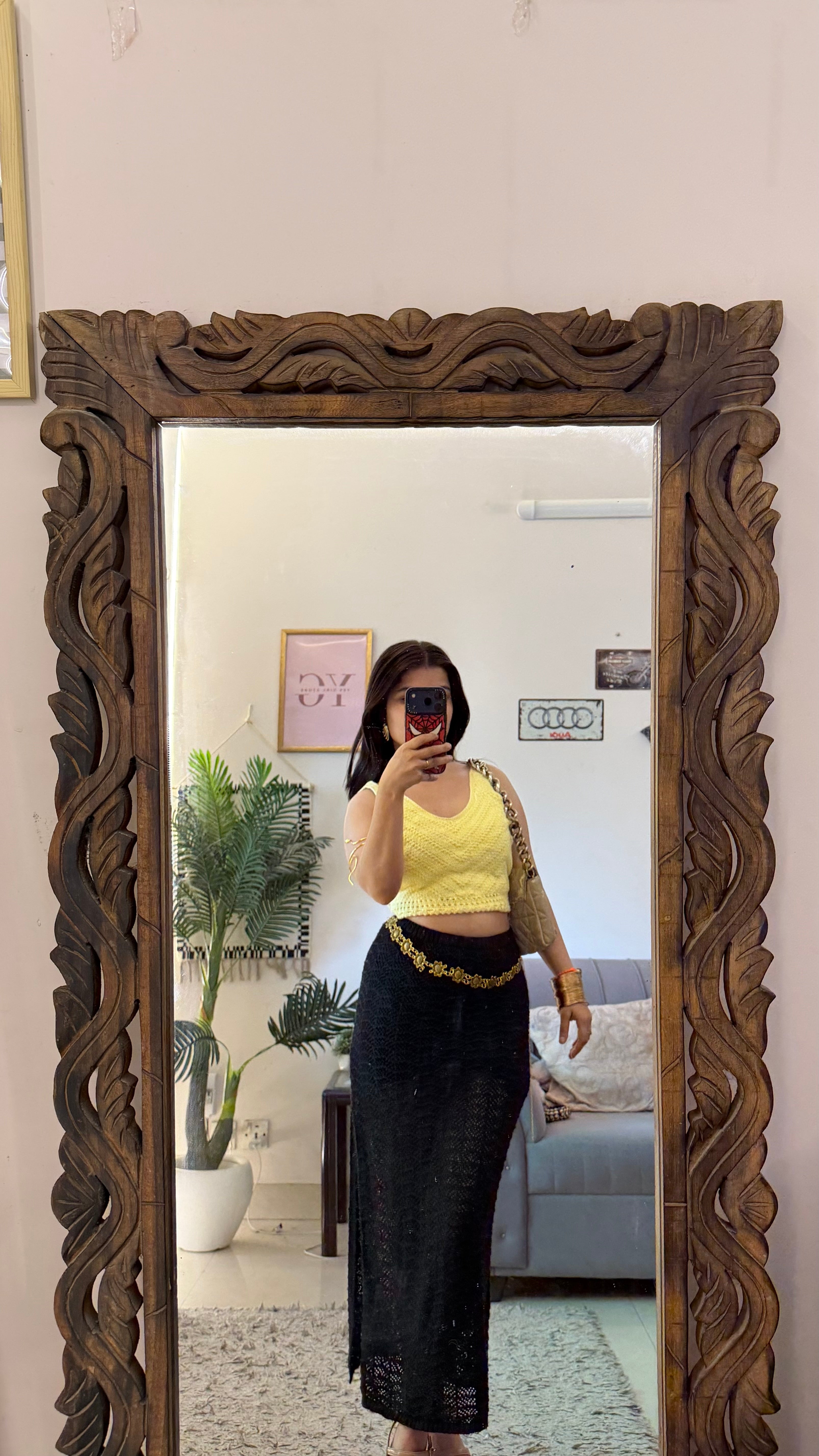 79 crochet skirt 26-28w/35L