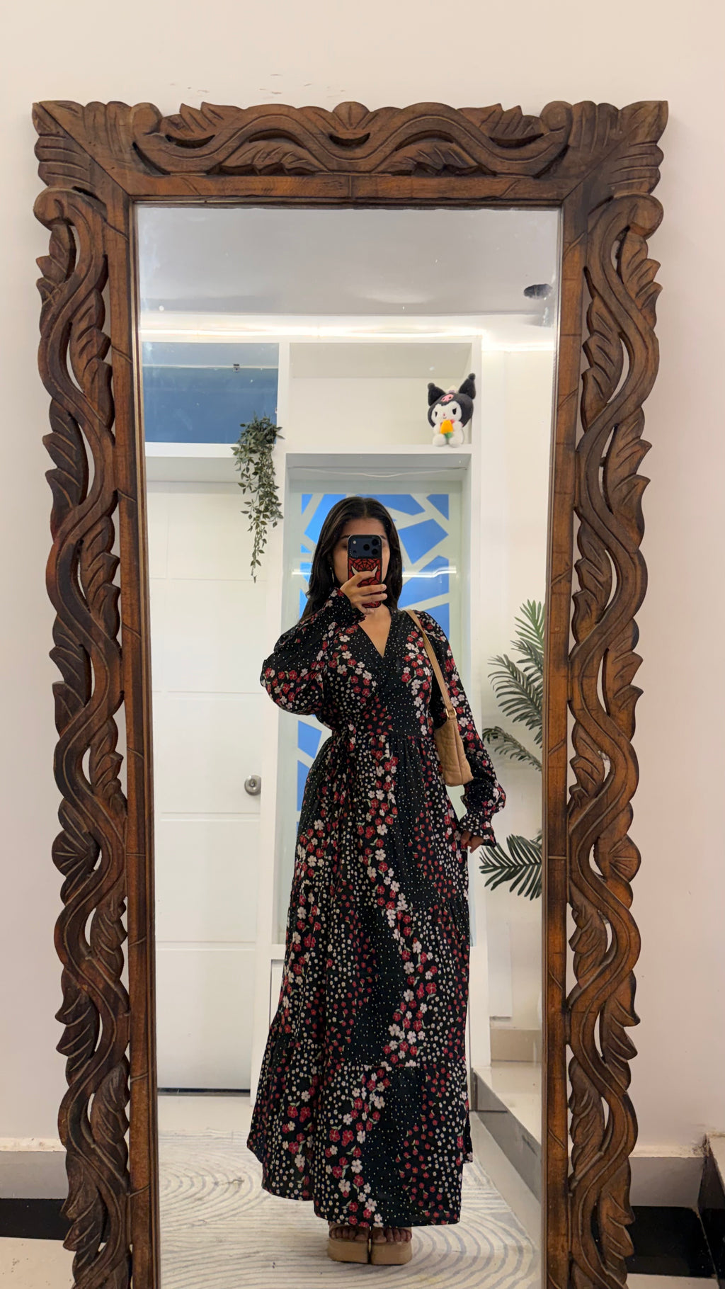 107 Classy wrap around dress 30-36 bust