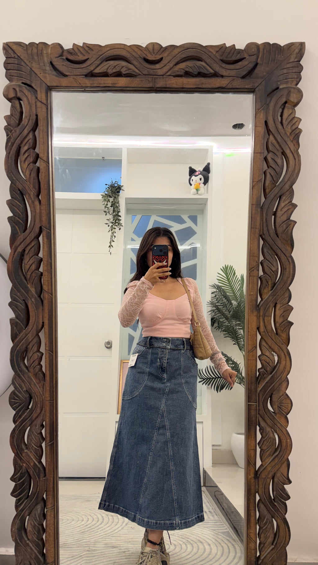 1 cute korean skirt  32 waist/l:31
