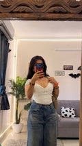 119 summer top padded 32-34 bust