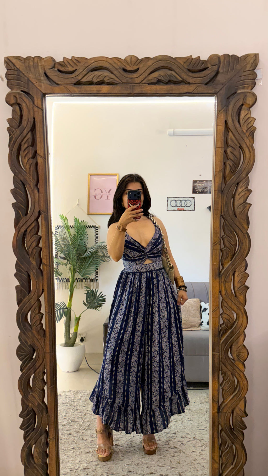 123 Elegant Summer  jumpsuit bust30-34/47L