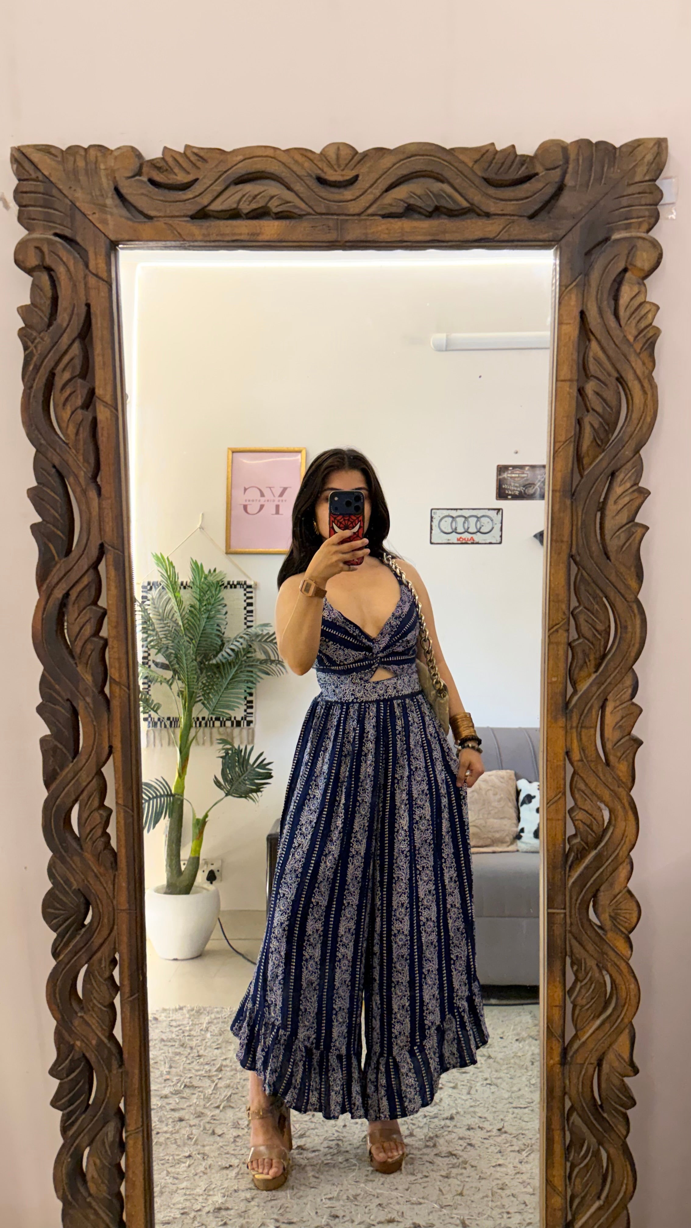 123 Elegant Summer  jumpsuit bust30-34/47L