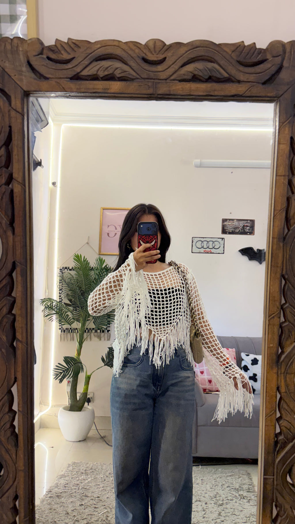 153 Cute retro top 30-35 bust