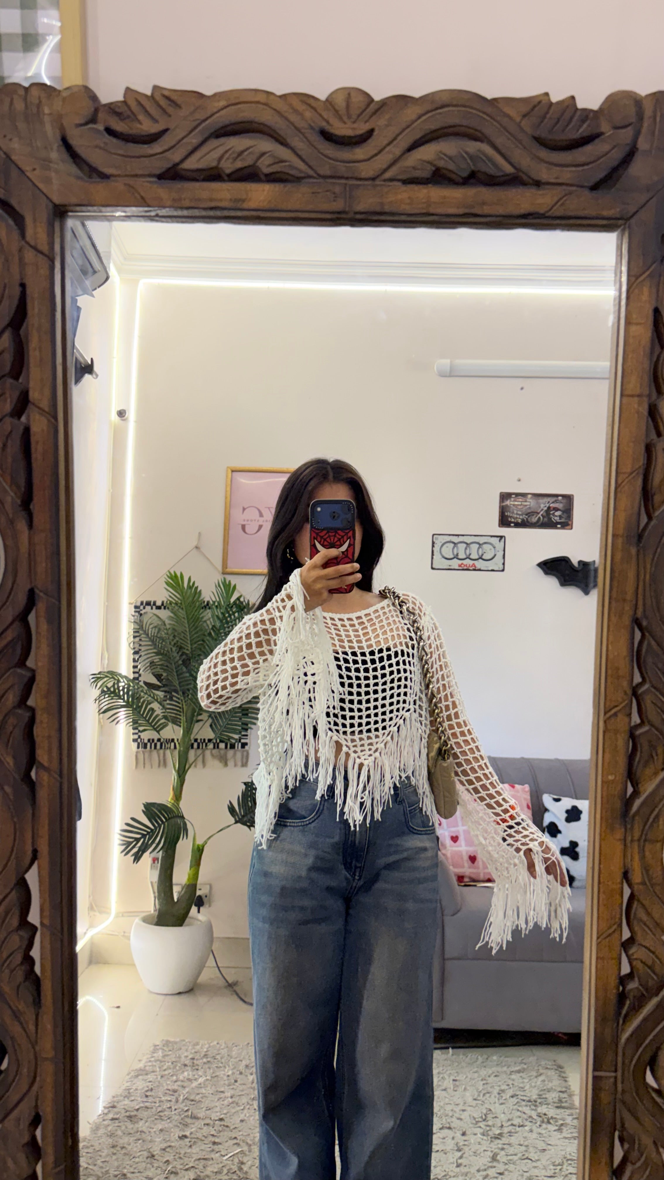 153 Cute retro top 30-35 bust