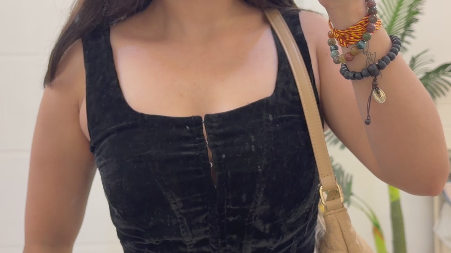 72 cute velvet corset 30-32 bust