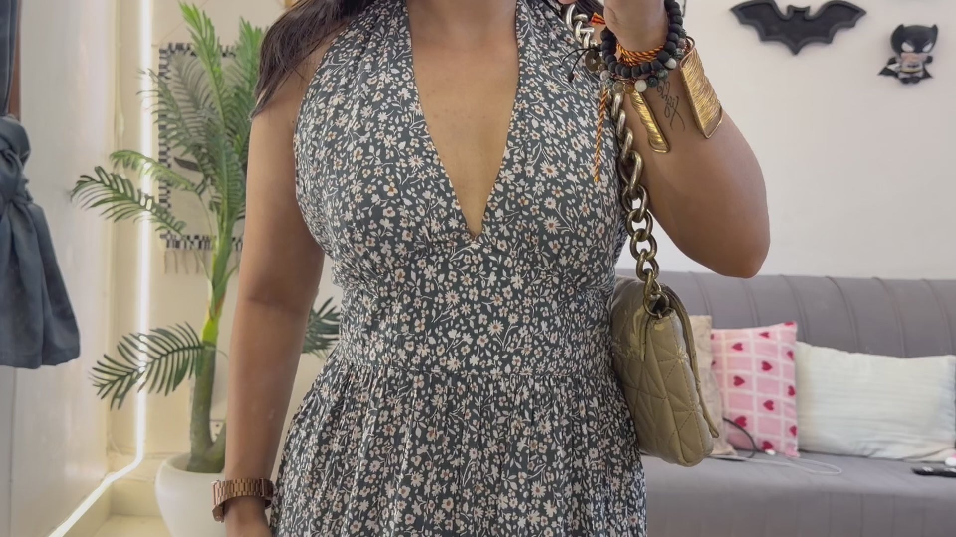 20 summer dress 32-36 bust  (with close up video)